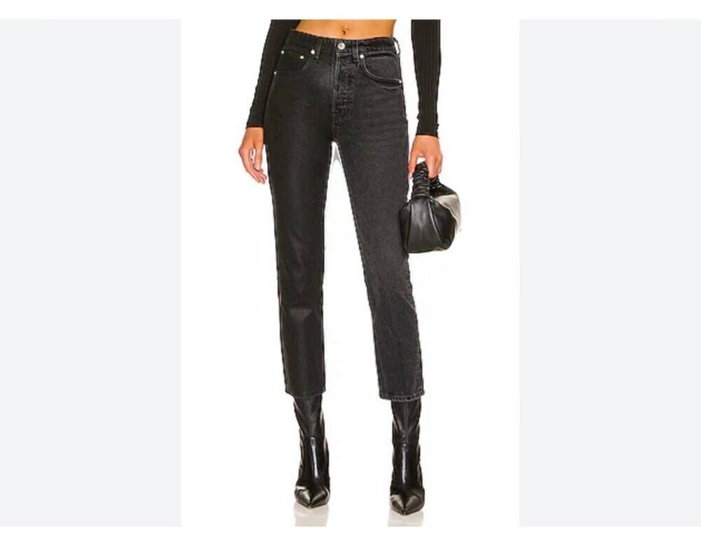 Mother The Dropout Cropped Boyfriend Jeans - Size 28 (New)